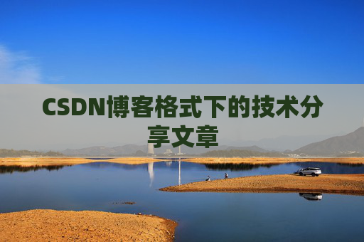 CSDN博客格式下的技术分享文章